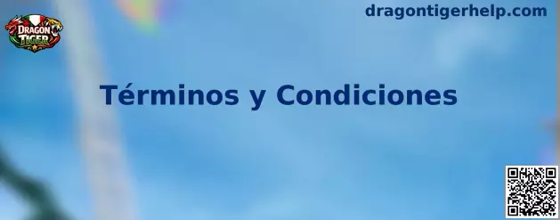 Términos y condiciones de Dragon Tiger